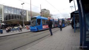 รถรางหน้า Munich Hauptbahnhof