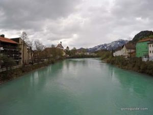 แม่น้ำ Lech ที่ Fussen